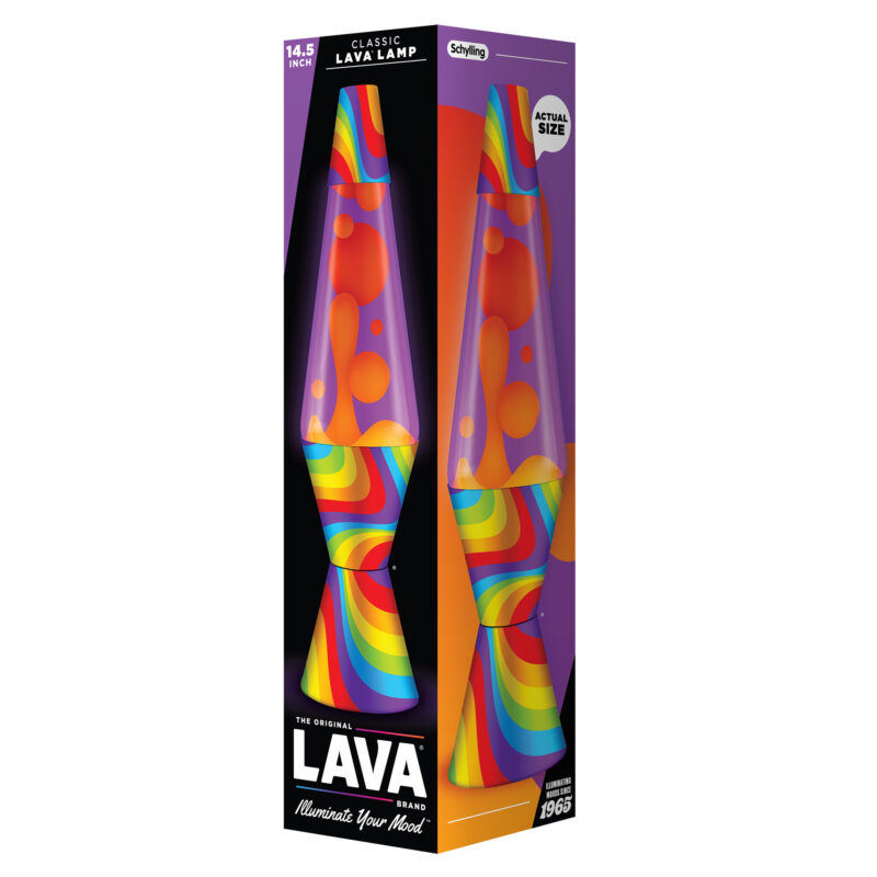 14.5″ Lava Lamp Flowing Color Bands - US 2600