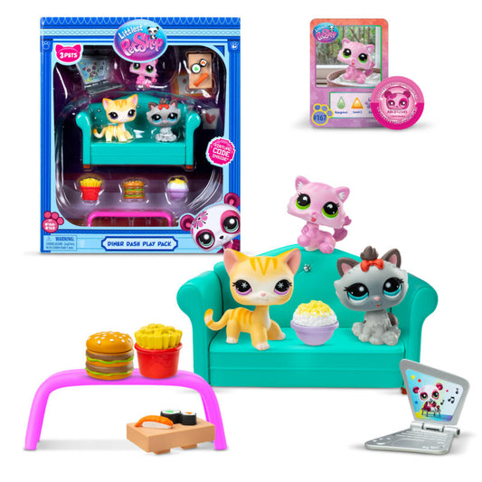 Littlest Pet Shop Diner Dash Play Pack - US 1423