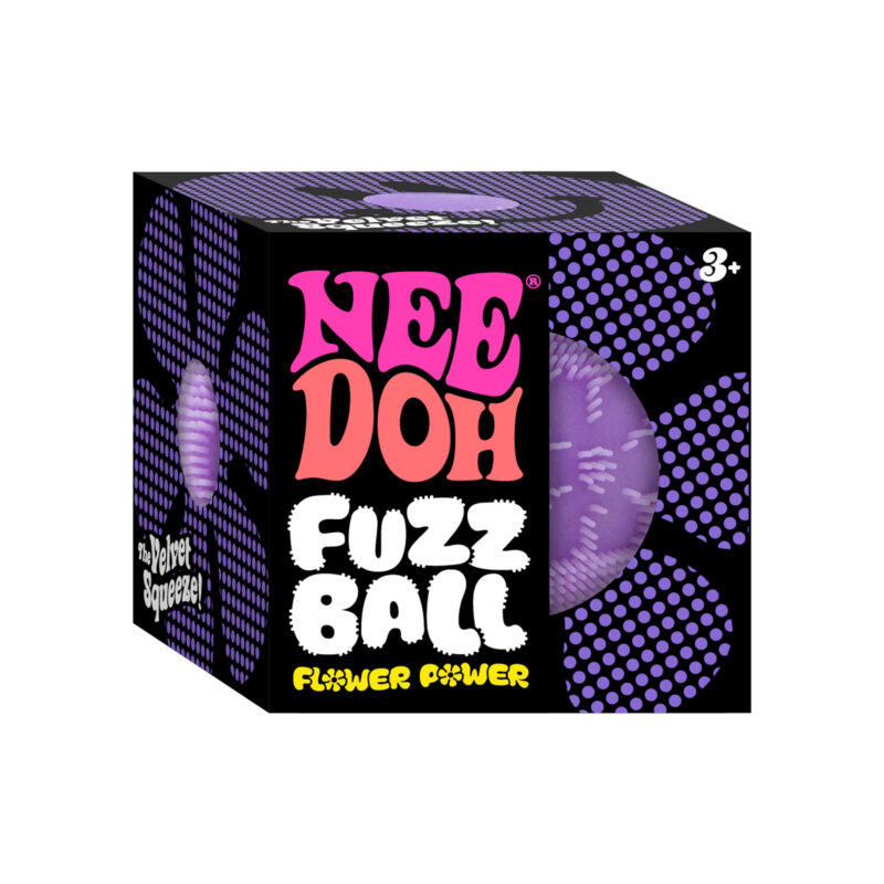 NeeDoh Fuzz Ball Flower Power - US 8696