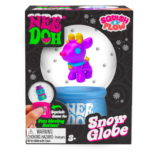 NeeDoh Squish N Flow Snow Globe - US 3395