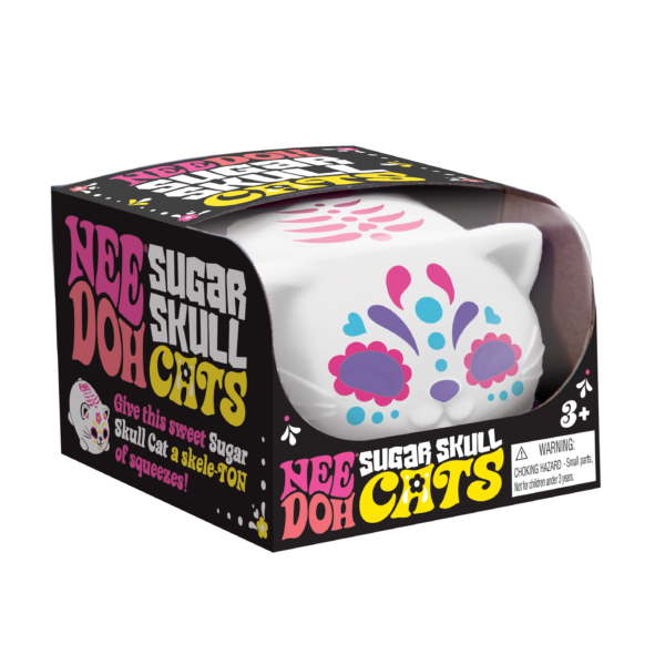 NeeDoh Sugar Skull Cats - US 2065