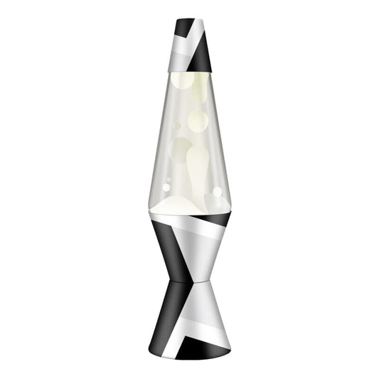 14.5″ Lava Lamp Polygonal White Tone - US 3771