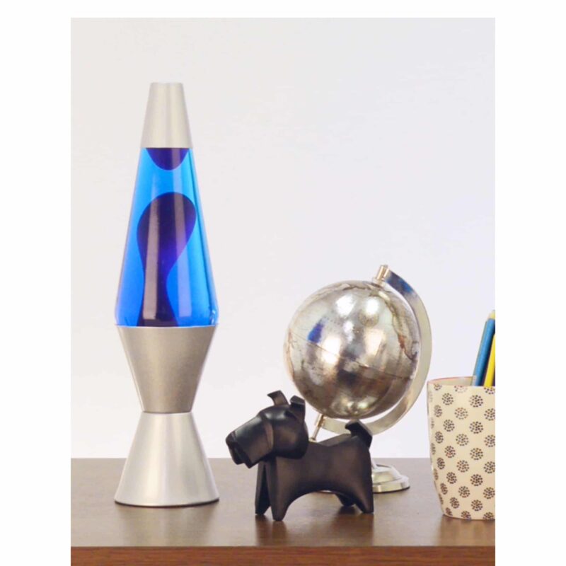 14.5″ LAVA Lamp – Purple/Blue/Silver - US 1980