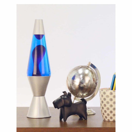 14.5″ LAVA Lamp – Purple/Blue/Silver - US 1980