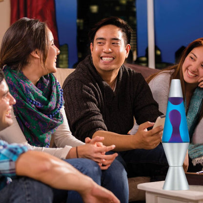 14.5″ LAVA Lamp – Purple/Blue/Silver - US 1980