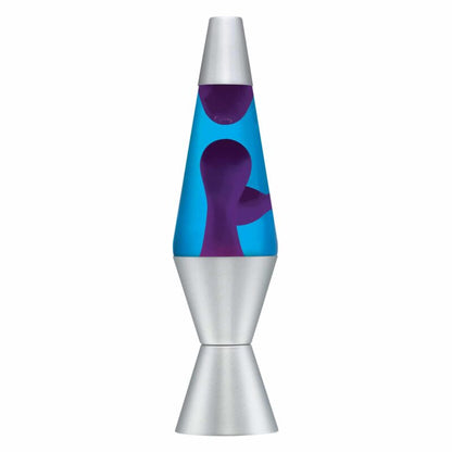 14.5″ LAVA Lamp – Purple/Blue/Silver - US 1980