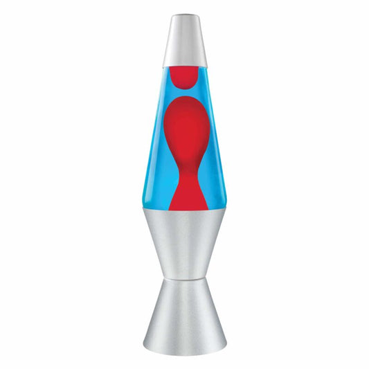 14.5″ LAVA Lamp – Red/Blue/Silver - US 2720