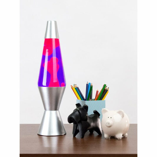14.5” LAVA Lamp – Pink/Purple/Silver - US 7318