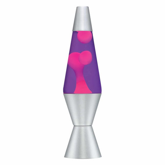 14.5” LAVA Lamp – Pink/Purple/Silver - US 7318