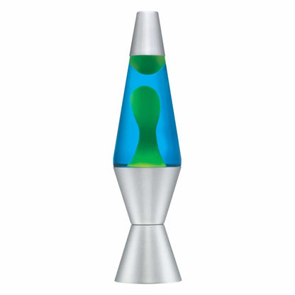 14.5” LAVA Lamp – Yellow/Blue/Silver - US 9940