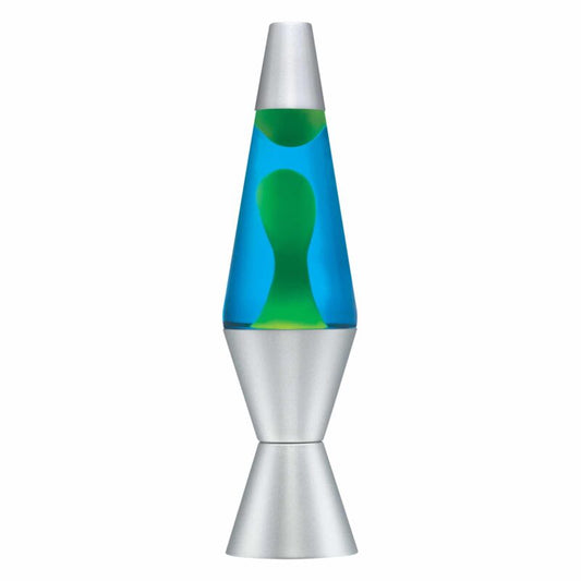 14.5” LAVA Lamp – Yellow/Blue/Silver - US 9940