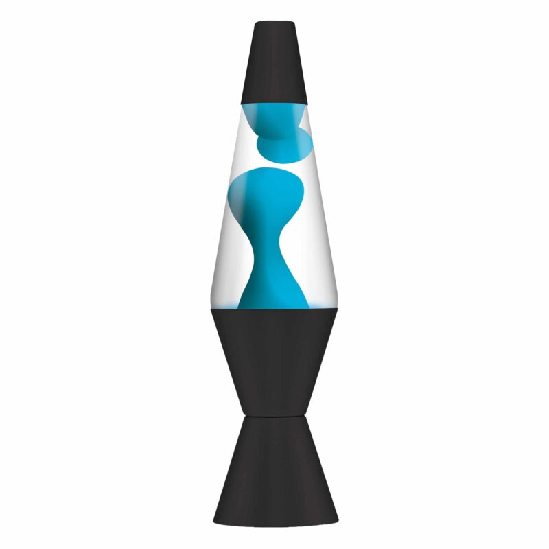14.5″ LAVA Lamp Neon – Blue/Clear/Black - US 7331