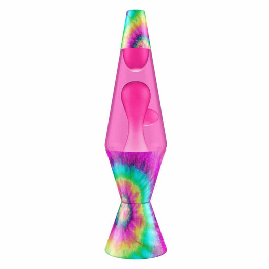 14.5″ LAVA Lamp – Tie Dye Pink Spiral - US 3984