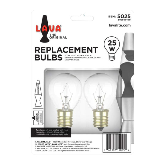 25W LAVA Lamp Light Bulb W/Tray - US 3923