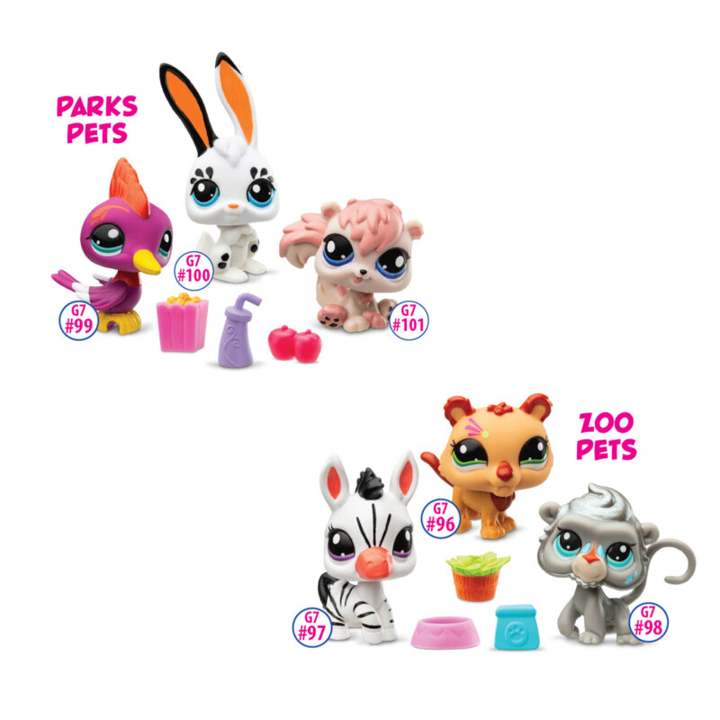 Littlest Pet Shop Pet Trio – Series 2 - US 8541