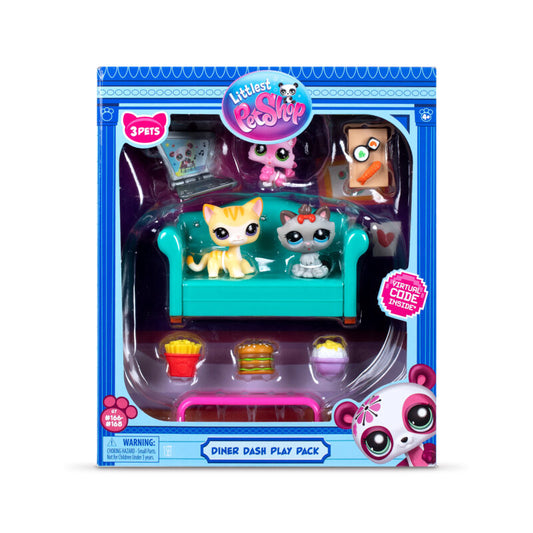 Littlest Pet Shop Diner Dash Play Pack - US 1423