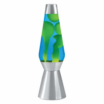 27″ LAVA Lamp Grande – Yellow/Blue/Silver - US 2437
