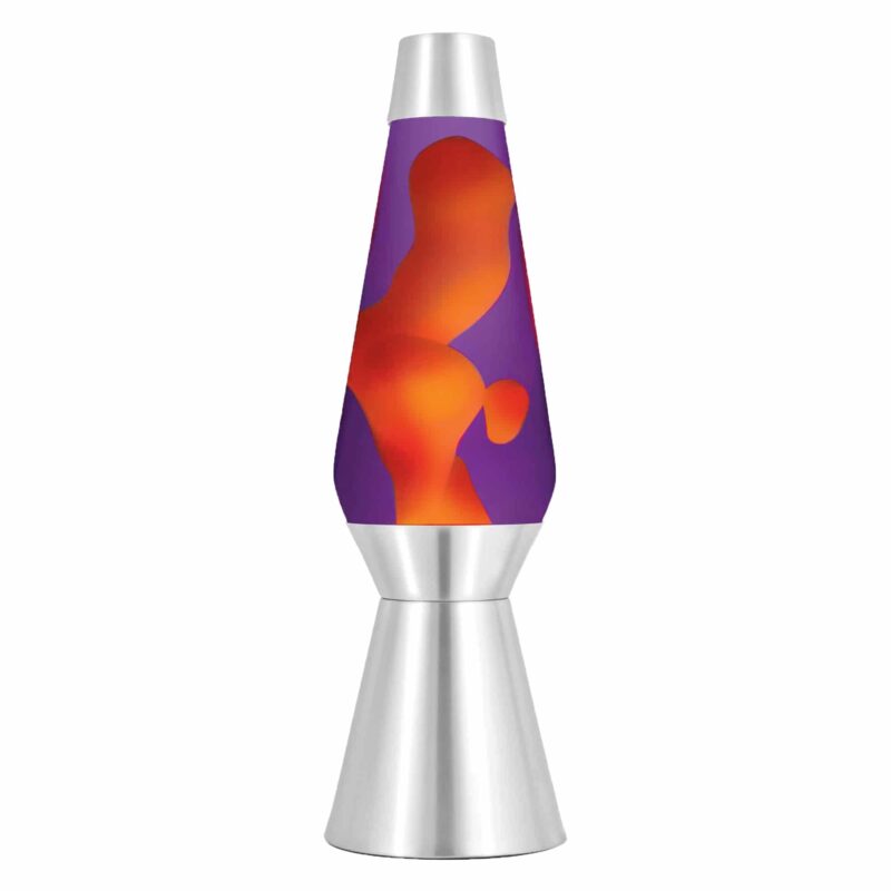 27″ LAVA Lamp Grande – Yellow/Purple/Silver - US 9201