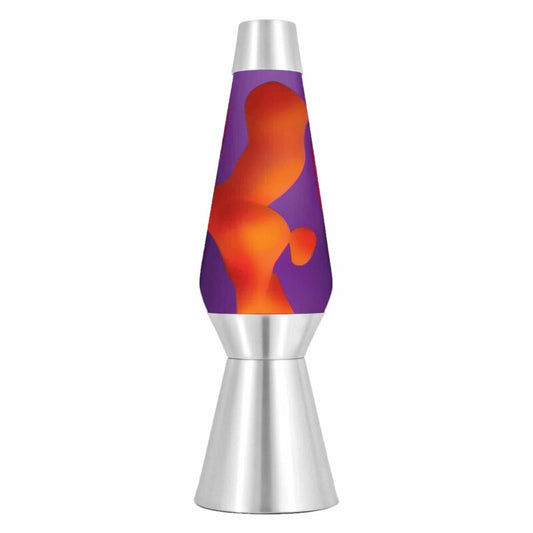27″ LAVA Lamp Grande – Yellow/Purple/Silver - US 9201