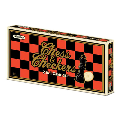 Chess &amp; Checkers Set - US 2895