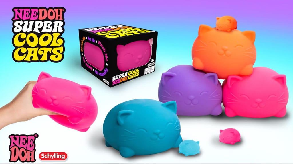 Super NeeDoh Cool Cats - US 3591