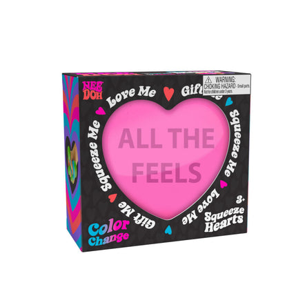 NeeDoh Color Change Squeeze Heart - US 2833