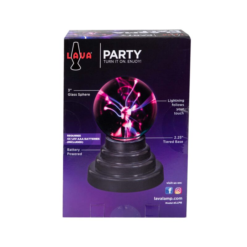3” LAVA Lamp Plasma Ball - US 8279