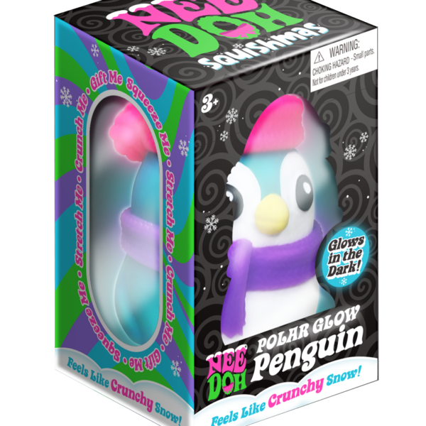 NeeDoh Polar Glow Penguin - US 1139