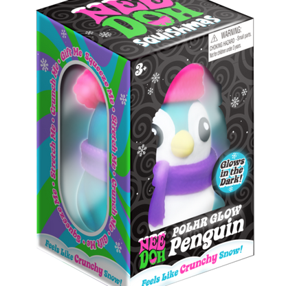 NeeDoh Polar Glow Penguin - US 1139