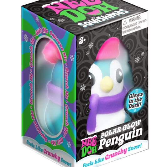 NeeDoh Polar Glow Penguin - US 1139