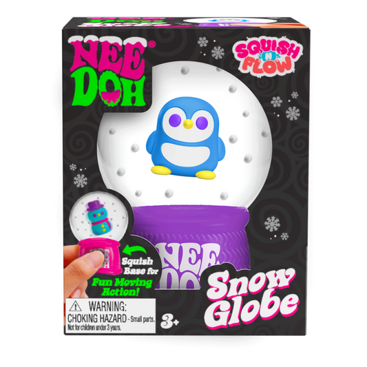 NeeDoh Squish N Flow Snow Globe - US 3395