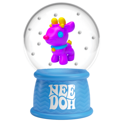 NeeDoh Squish N Flow Snow Globe - US 3395