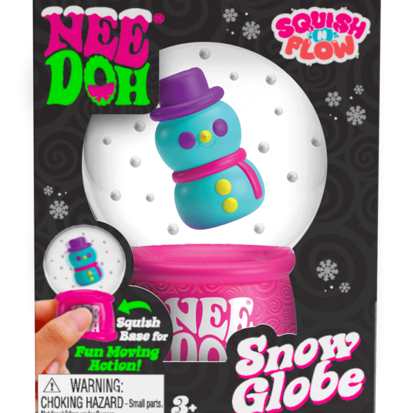 NeeDoh Squish N Flow Snow Globe - US 3395