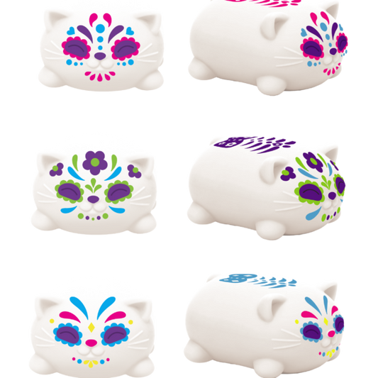 NeeDoh Sugar Skull Cats - US 2065