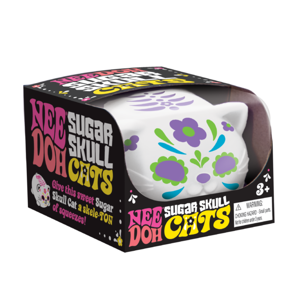 NeeDoh Sugar Skull Cats - US 2065
