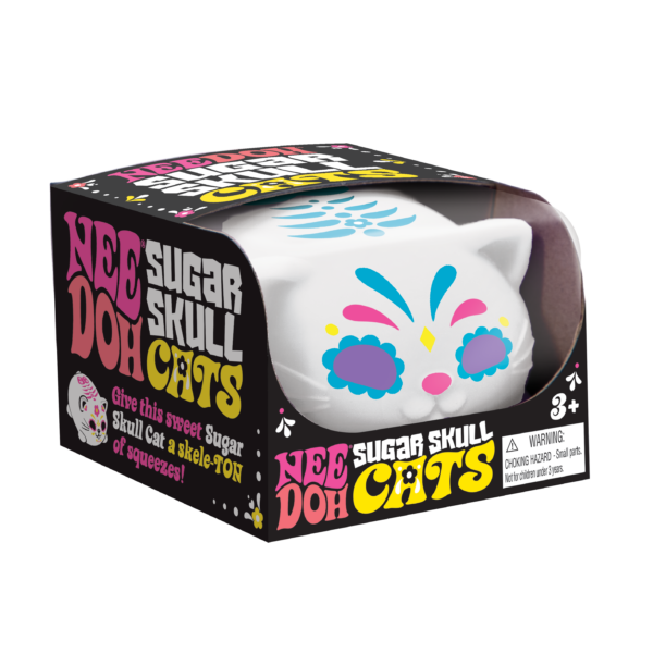 NeeDoh Sugar Skull Cats - US 2065