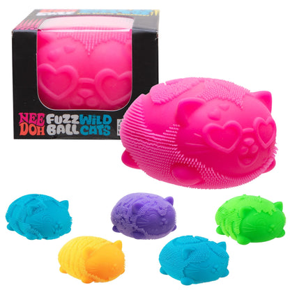 NeeDoh® Fuzz Ball Wild Cats - US 6845